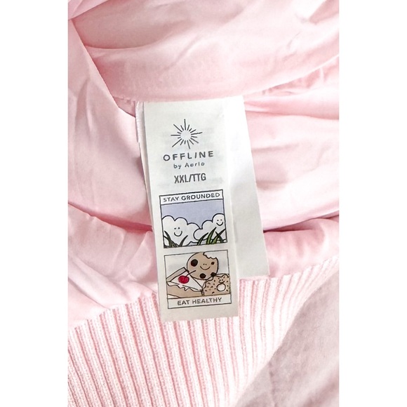 NWT Offline by Aerie Oversized Faux Fur Full Zip Jacket Women’s Size XXL - Picture 7 of 7